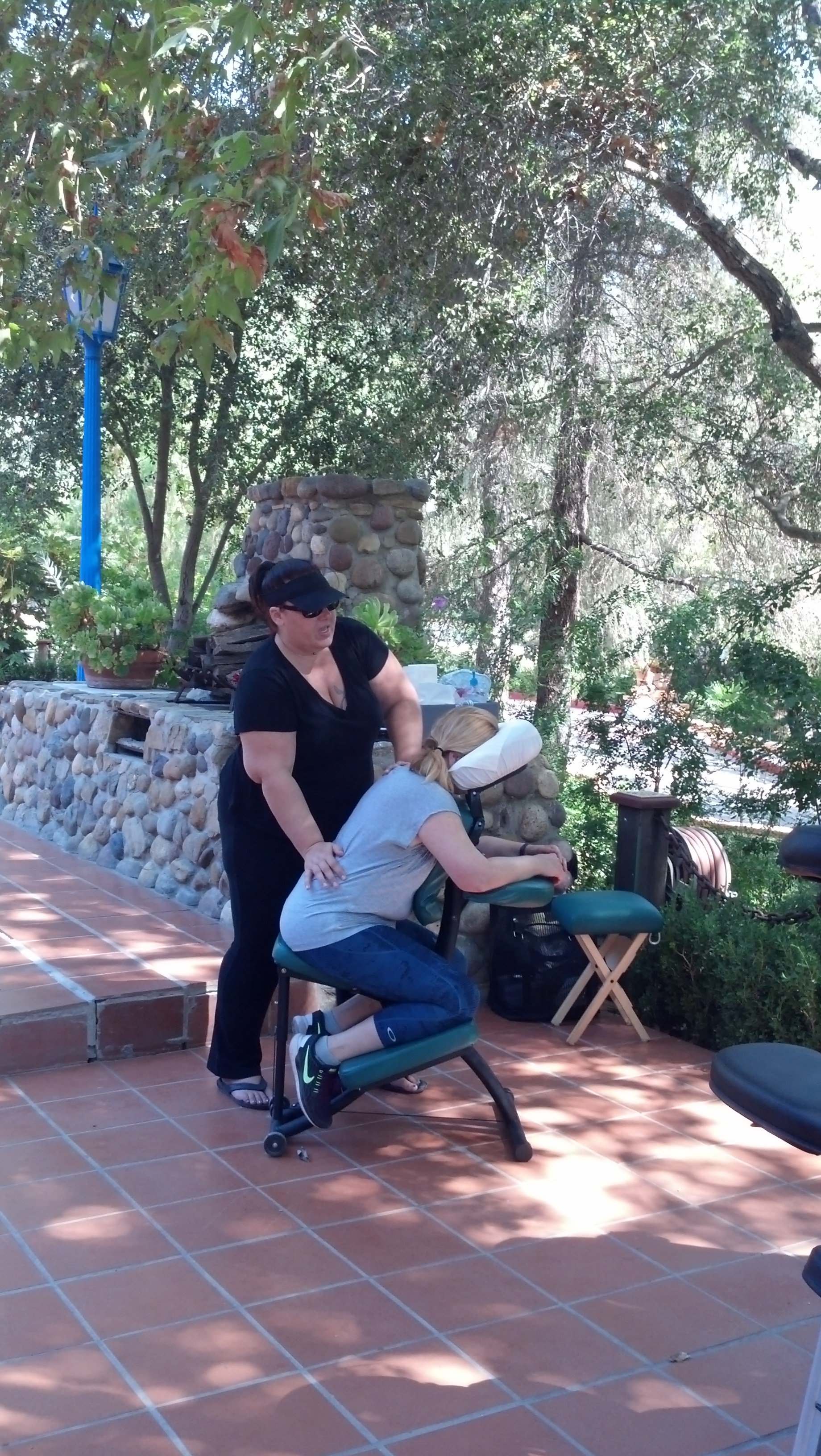 Chair Massage Therapist Kiera